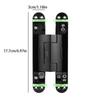 Silent Close Hydraulic Adjustable Hinge Folding Concealed Hinge  Outside Opening