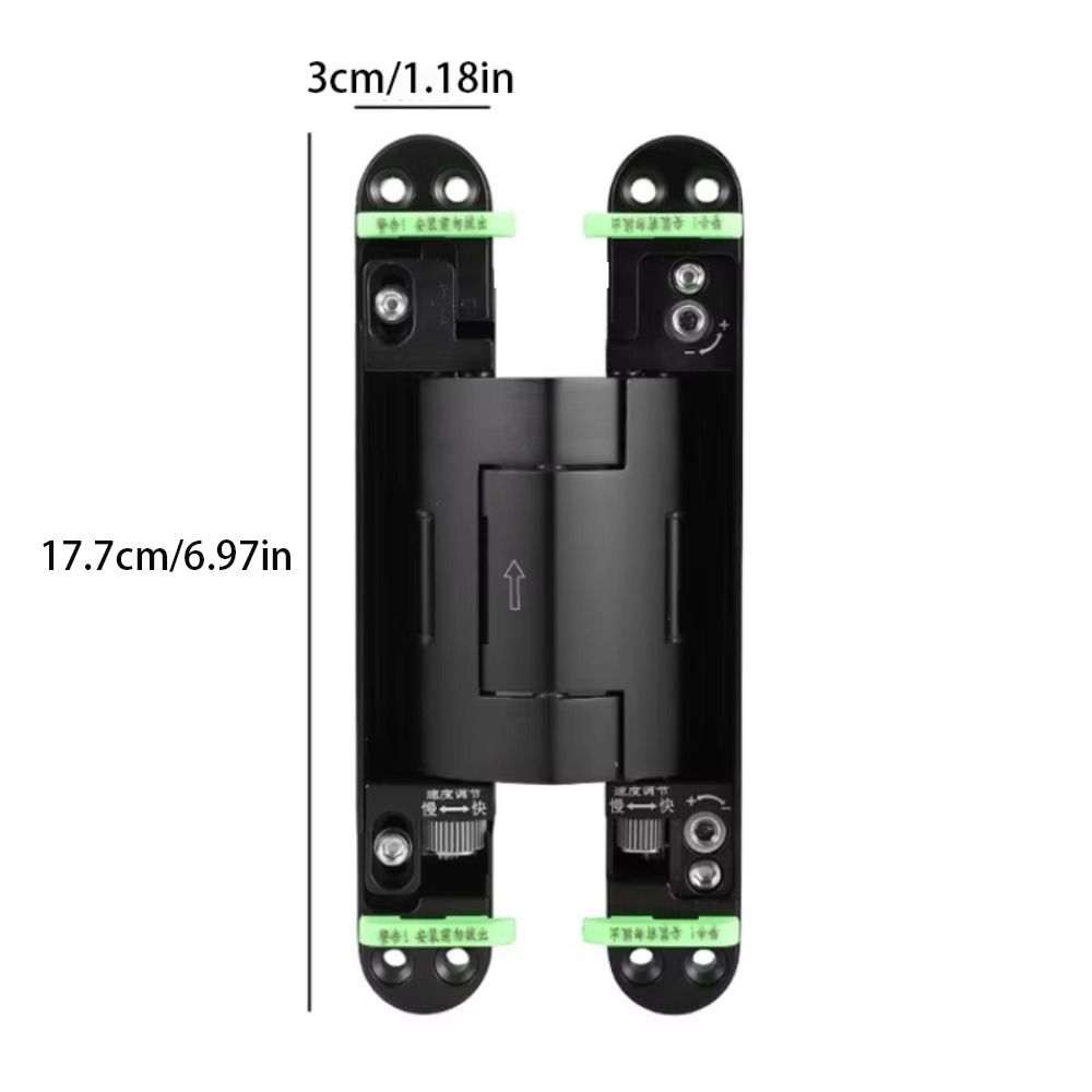 Invisible Mounting Invisible Door Hinge Folding Concealed Hinge Soft Closing Hinge  Outside Opening