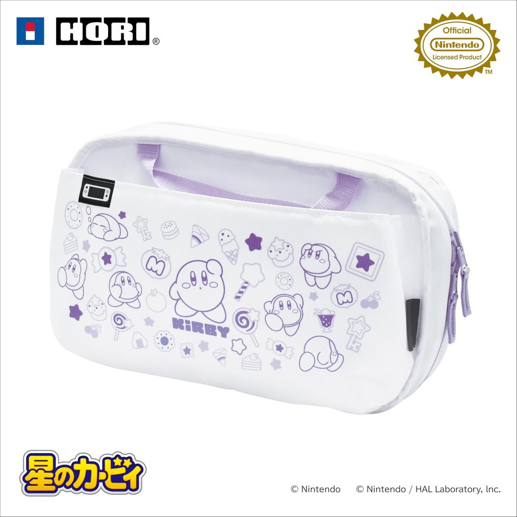 Licensed Returnable Storage Bag for Nintendo 2 Waddle with both Switch and Switch [Nintendo Product] Kirby's Switch™ (Kirby & Dee) [Compatible 2]