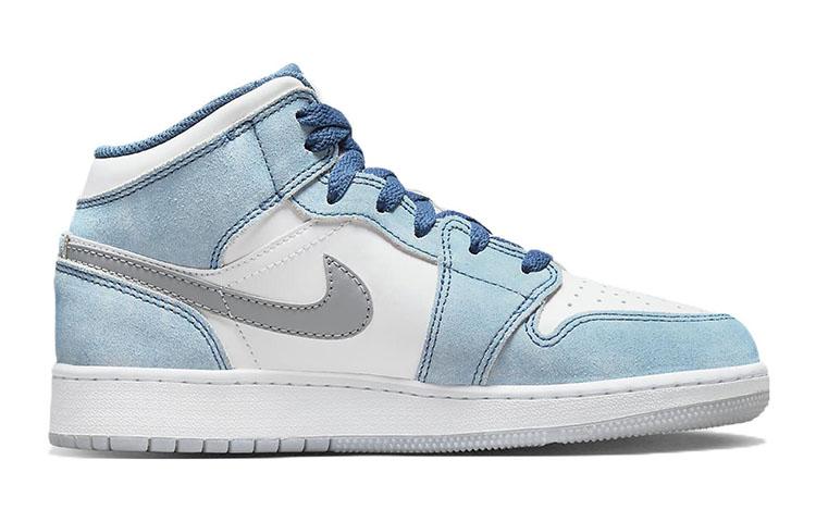 Jordan 1 Mid SE French Blue Light Steel GS DR6235-401