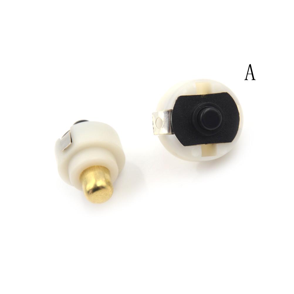 Details about / 2Pcs LED Flashlight Push Button Switch ON// OFF Electric Torch Tail Switch YYEU
