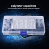 150PCS 0.33nF-470nF Polyester Film Capacitors 100V Rating Capacitance Meters  Educational Use