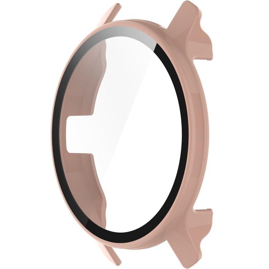 2in1 Case + Tempered Glass for Garmin Venu 2 Plus, Pink
