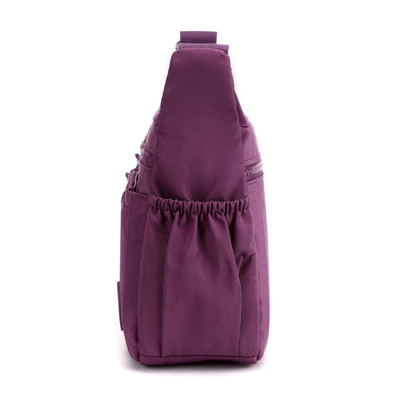 2025 Nylon Women Messenger Bags Waterproof Zipper Package Canvas Travel Crossbody Bag Fashion Female Totes Shoulder Bag