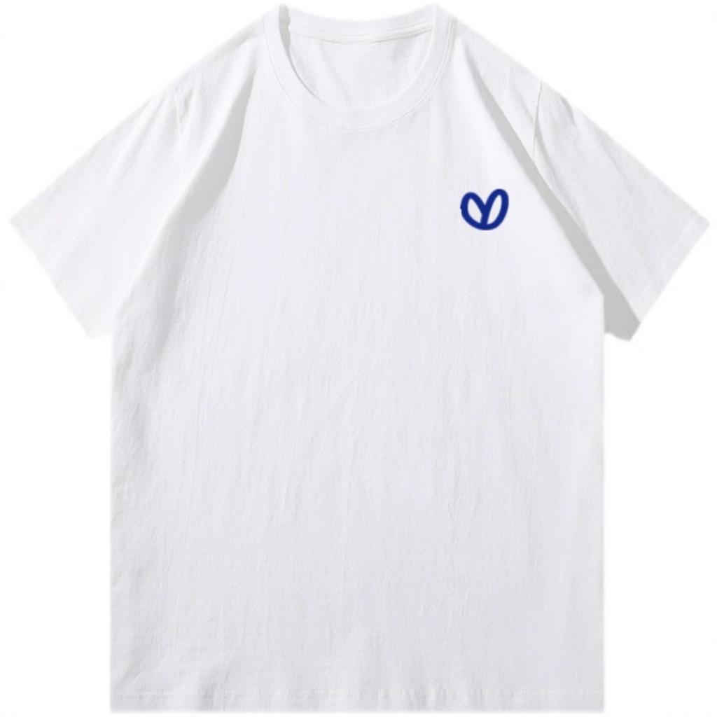 Simple cotton bottoming shirt with medium and long inside 2025 new front shoulder short-sleeved T-shirt women's versatile crew neck half-sleeved