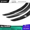 Dry Carbon Fiber Rear Spoiler Wing for Tesla Model Y - No-Drill, P Style