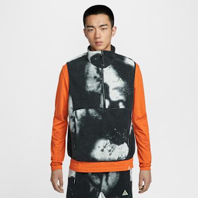 Nike ACG Wolf Tree Vests Men s Coal Black/Black/Mountain White Stand C M