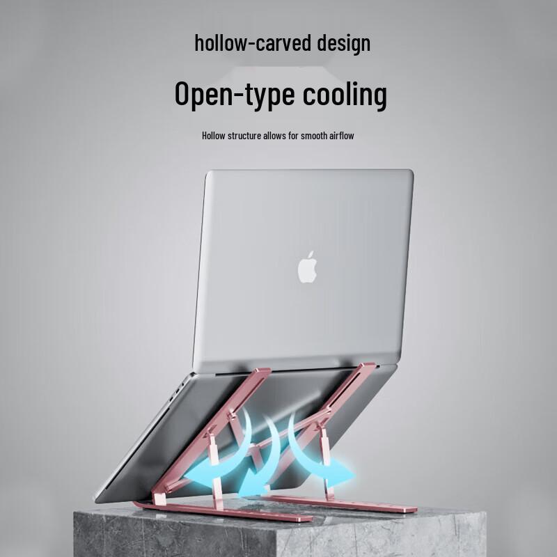 Portable Aluminum Laptop Stand with Cooler