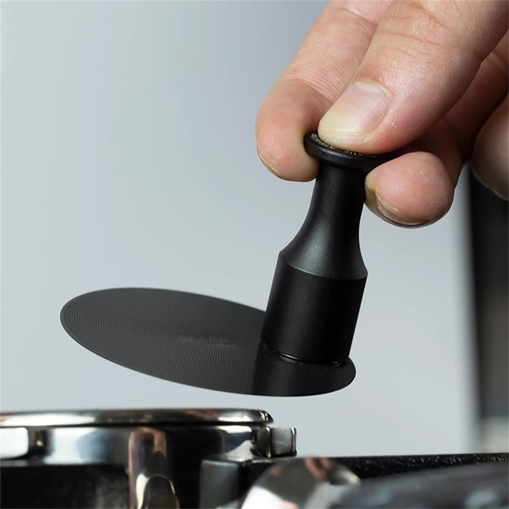 Espresso Machine Coffee Puck Screen Magnet Tool with Adjustable Magnetic Strength Lightweight Aluminum Alloy Coffee Accessory