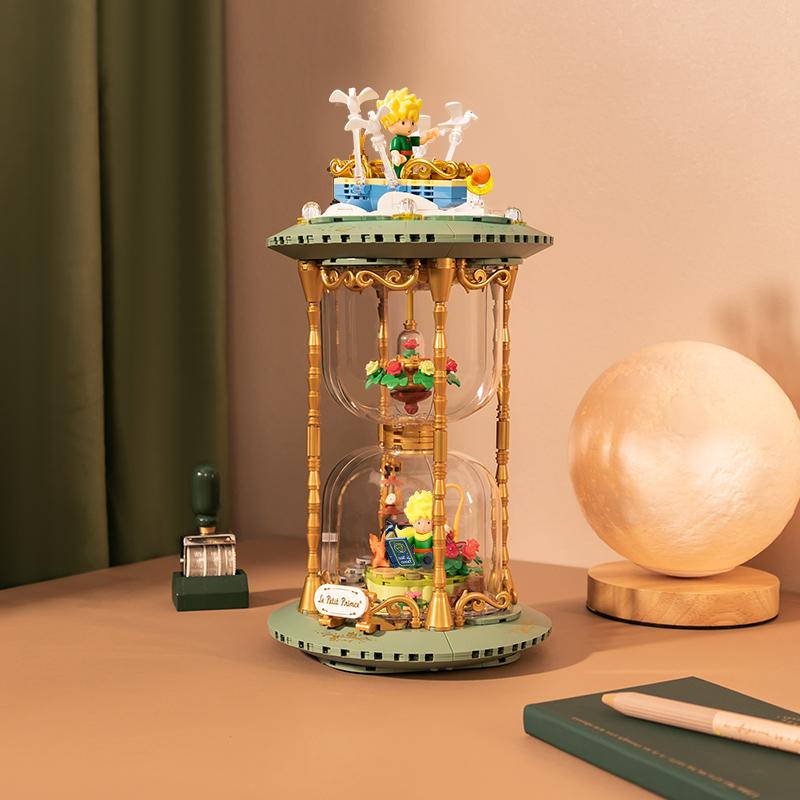 

Песочные часы «Маленький принц» 80-летний юбилей Строительные блоки Головоломка Модель для сборки Игрушки Детский подарок Строительные блоки no box