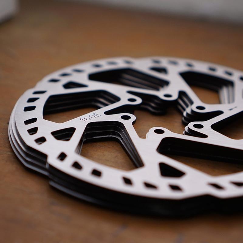 Stainless Steels Bicycles Disc Brake Rotor with Screws 140/160/180/203/220mm Bike Brakes Rotor Adapter Easy To Install