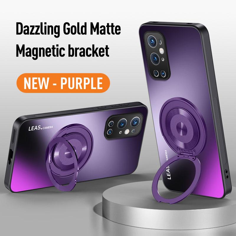 For Oneplus 13 13R 13S 12 12R 11 11R 10T 10R 10 9 8 Pro 9R 9RT 8T Magnetic Ring Stand Back Phone Case Magsafe Ring Protect Cover