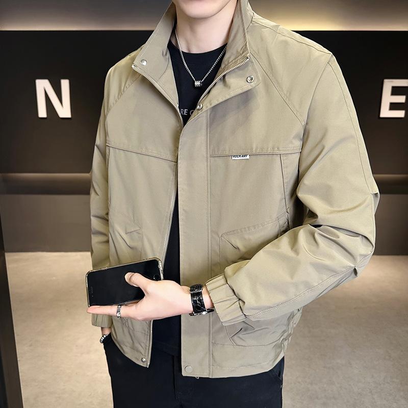2026 Spring Collection Stand-up Collar Fashion Jacket