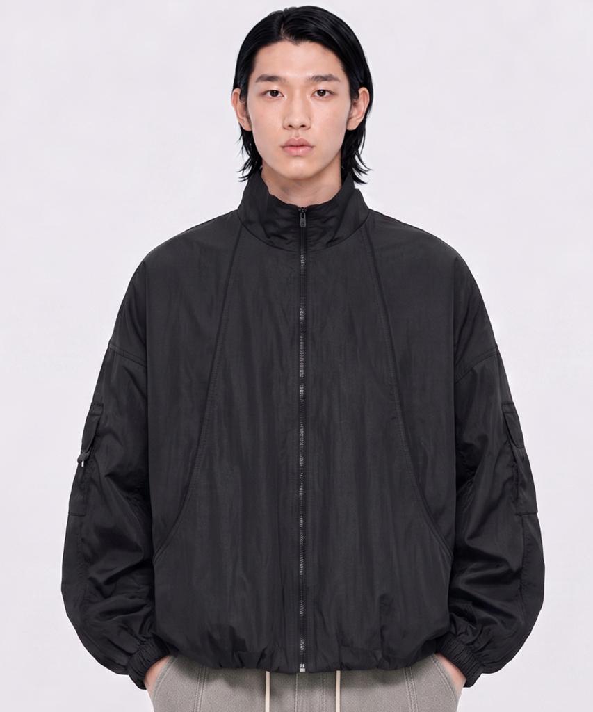 Ветровка GRAYBLVD Billy Stingray Fit (черный)