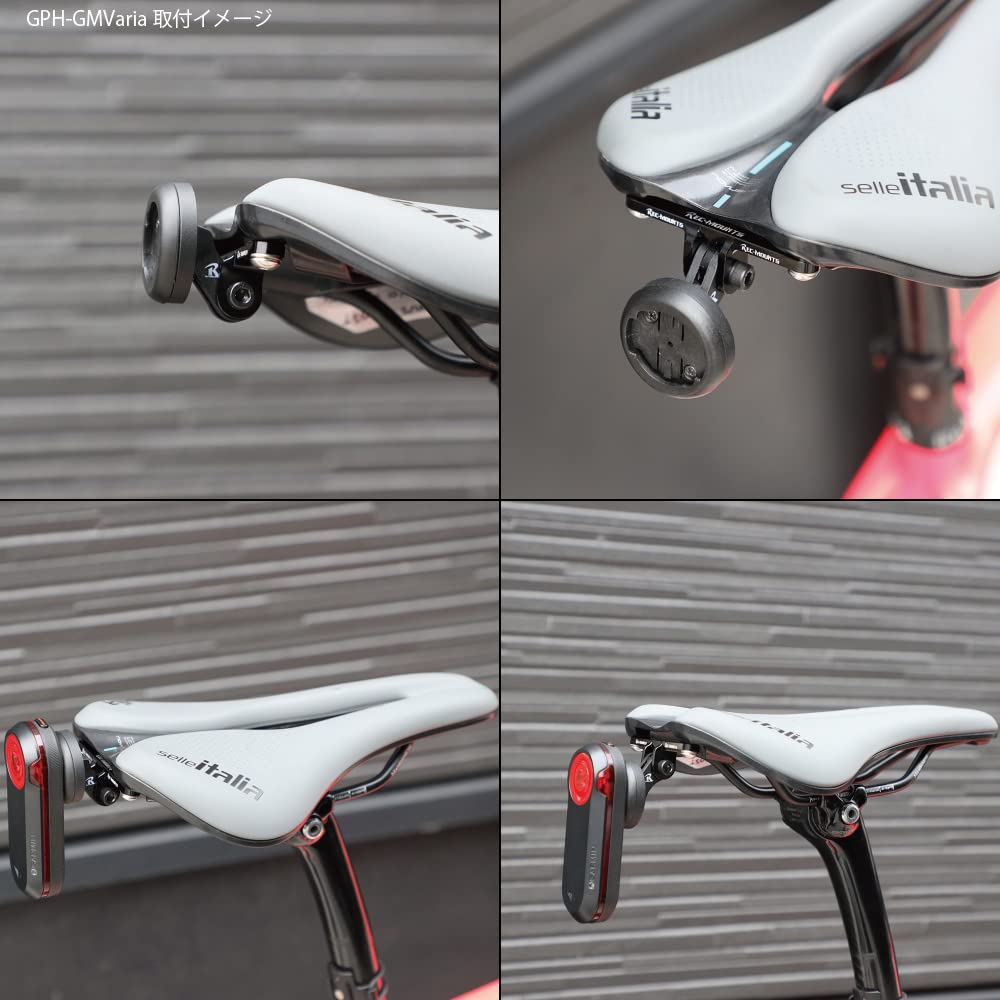 Safety Light Adapter for GoPro Interface to Garmin Converts a GoPro Hero camera mount into a taillight for Garmin rearview radars without cameras