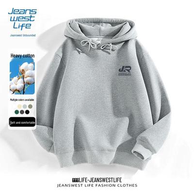 Jeanswest Life Men's 2025 Loose Fit Hooded Sweatshirt