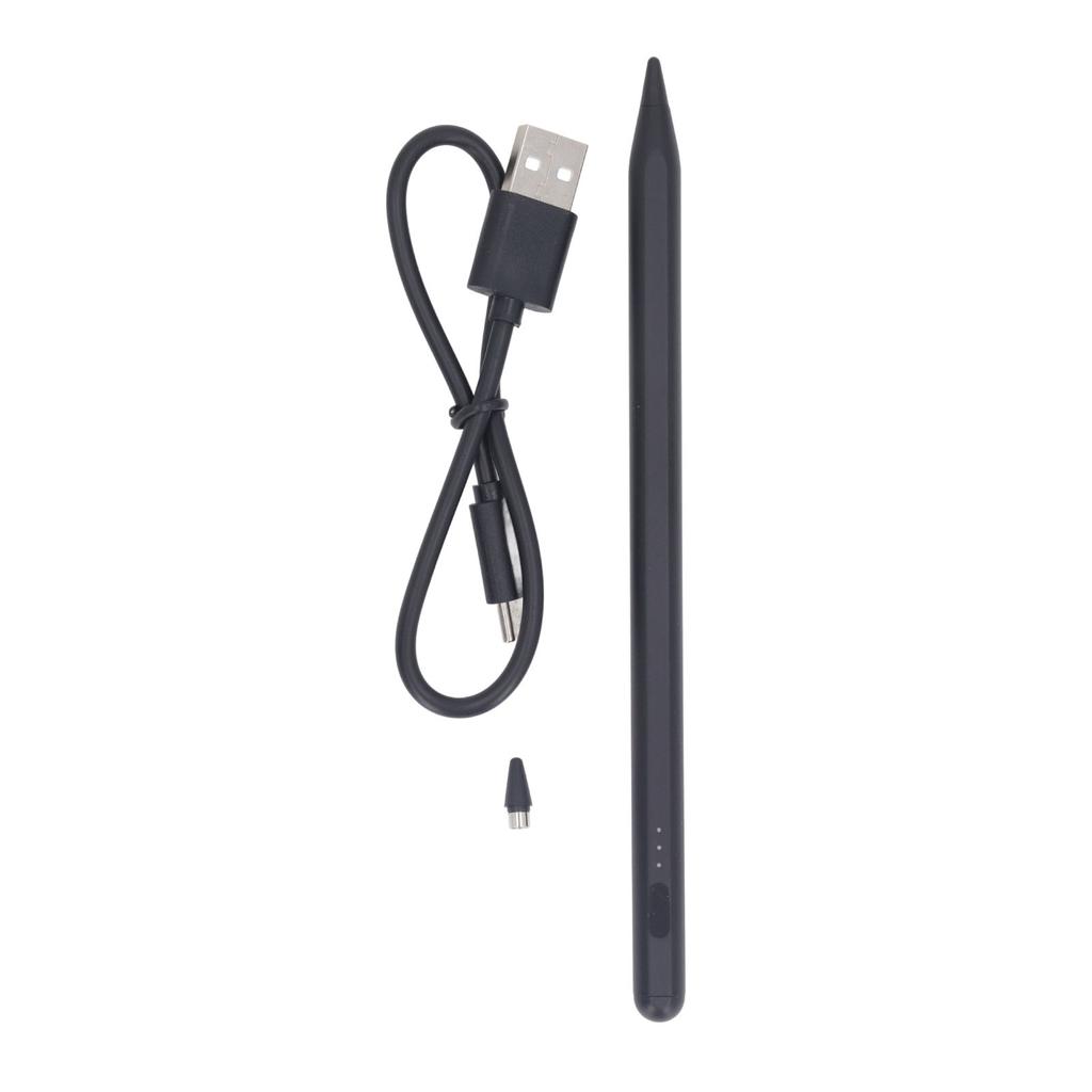 Capacitive Pen Aluminum POM Fine Point Magnetic Adsorption Universal Touch Screen Pen with Indicator for IOS for