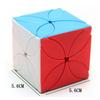 Professioneller vierblättriger Klee Speed Cube Schwierige herausfordernde Gehirnjoggel Rätsel Lernspielzeug für Kinder Schüler Erwachsene