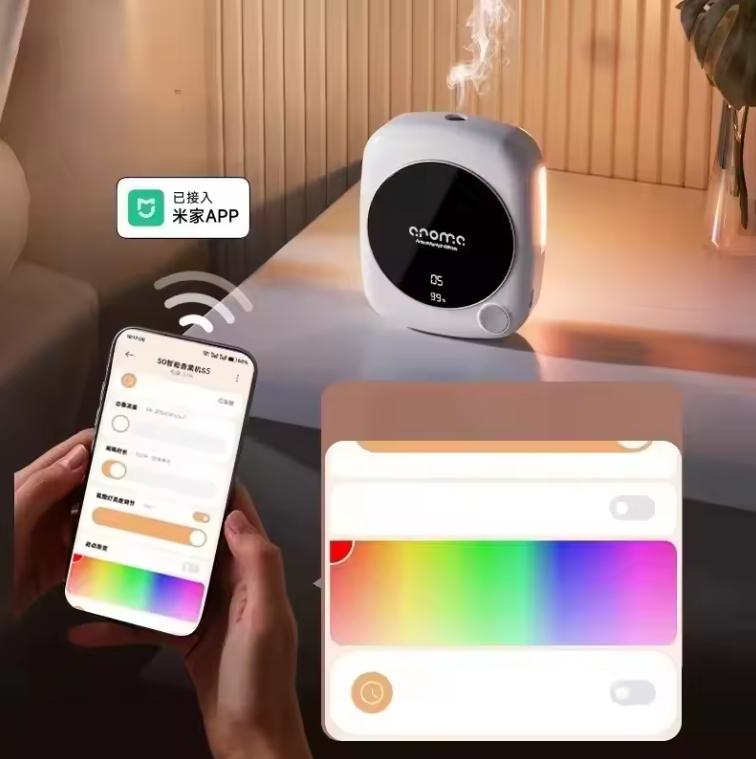 Xiaomi Automatický aroma difuzér pro domácí použití, dlouhotrvající, na toaletu, pro odstranění zápachu, byl integrován do aplikace Mijia Home APP