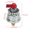 Kill Switch, Cutoff Switch, Zinc Alloy + Copper Switch, Rotary Switch for Car, Yacht, Boat, Motorcycle