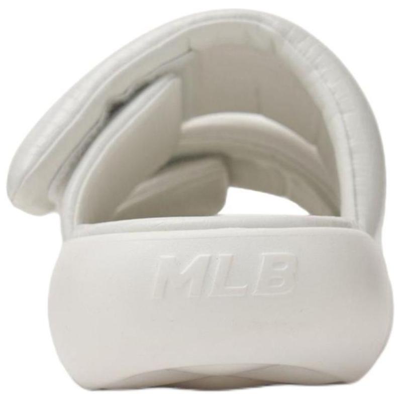 MLB LA DODGERS Slip Resistant Abrasion Resistant Slide Slippers Unisex White Sneakers 3ALPBLX43-07IVS