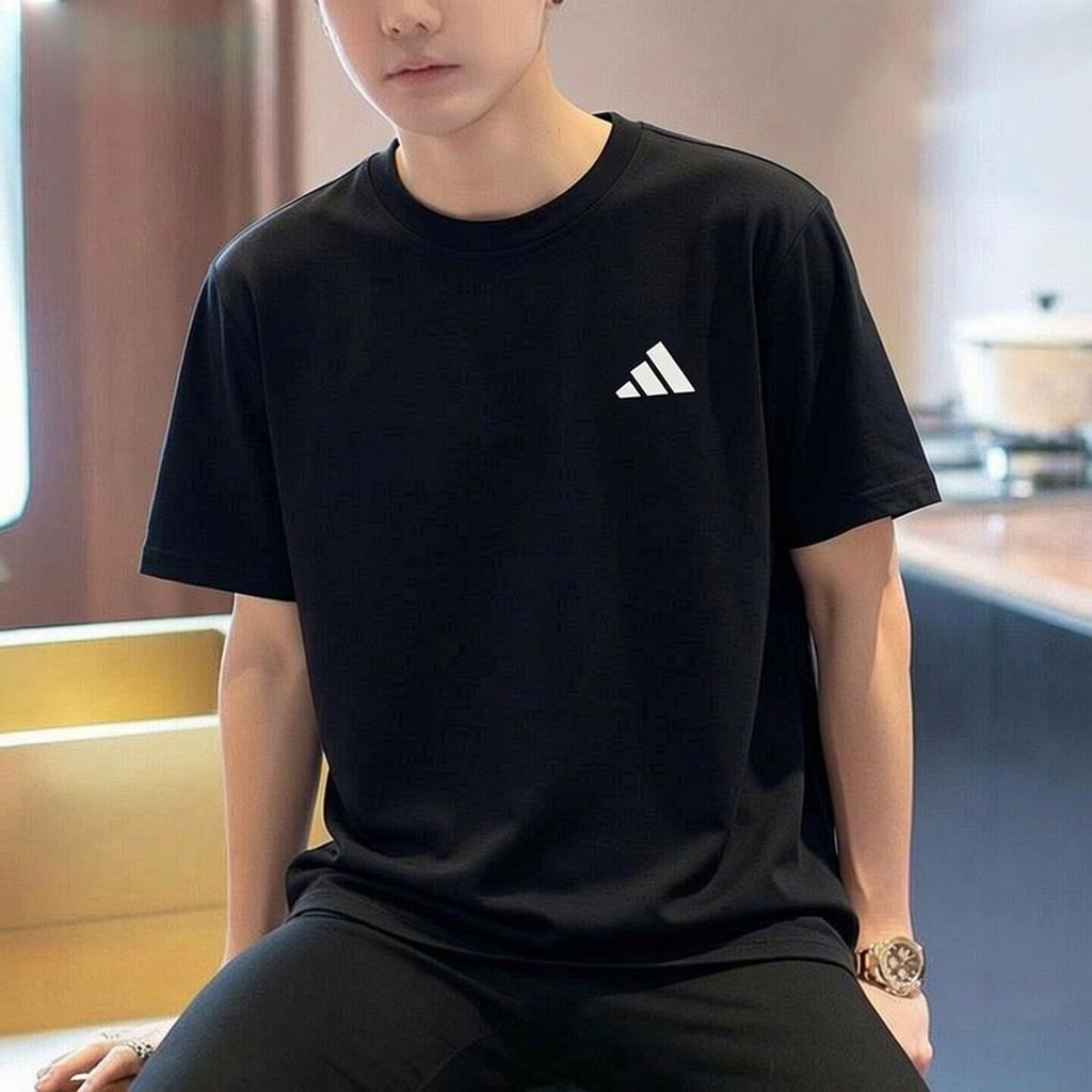 Adidas Sorona Round Neck Pullover Breathable Short Sleeve T-Shirt Men Tops KU6400