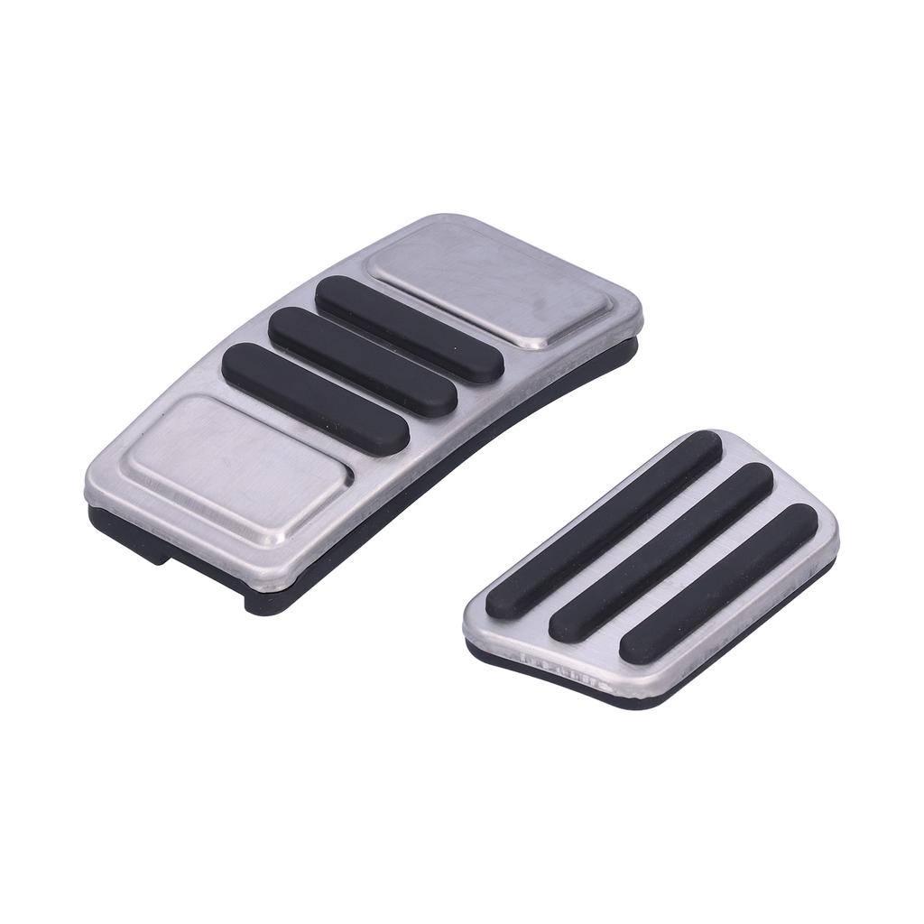 2 Pezzi Copripedale Acceleratore Pedale Freno Antiscivolo Adatto per Ford Mustang 20152019