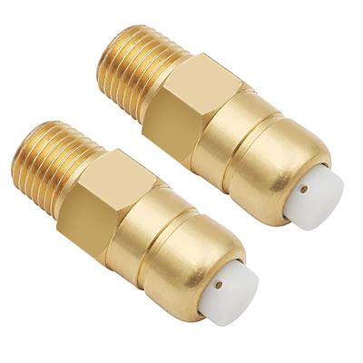 A25F-2 Pieces Thermal Release Valve For Pressure Washer Pump, 1/4 Inch NPT Thermal Relief Valve, Replacement Pump Protector