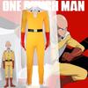 Celotělový Cosplay Oblek One Punch Man Opm s Polstrovaným Designem Pro Kostýmové Párty