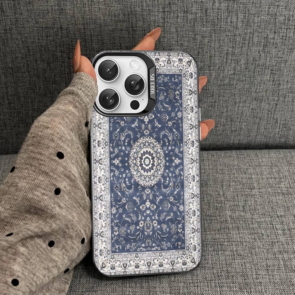 Retro Persian Printed Phone Case For IPhone 17Air 16 15 14 13 12 11 Pro Max Plus Color Anti Fall Cover