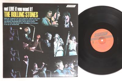 LP Record ROLLING STONES  Got Live If You Want It 74931 ABKCO 1986 US Rock Used