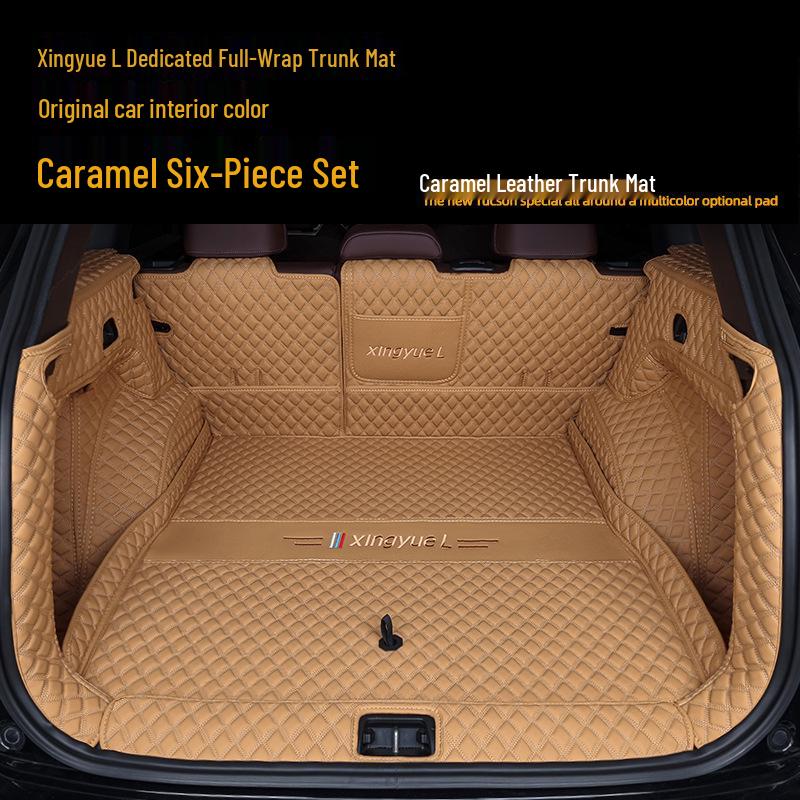 Geely Xingyue L 2025 Full Coverage Trunk Mat - Zhiqing Car Tail Box Modification