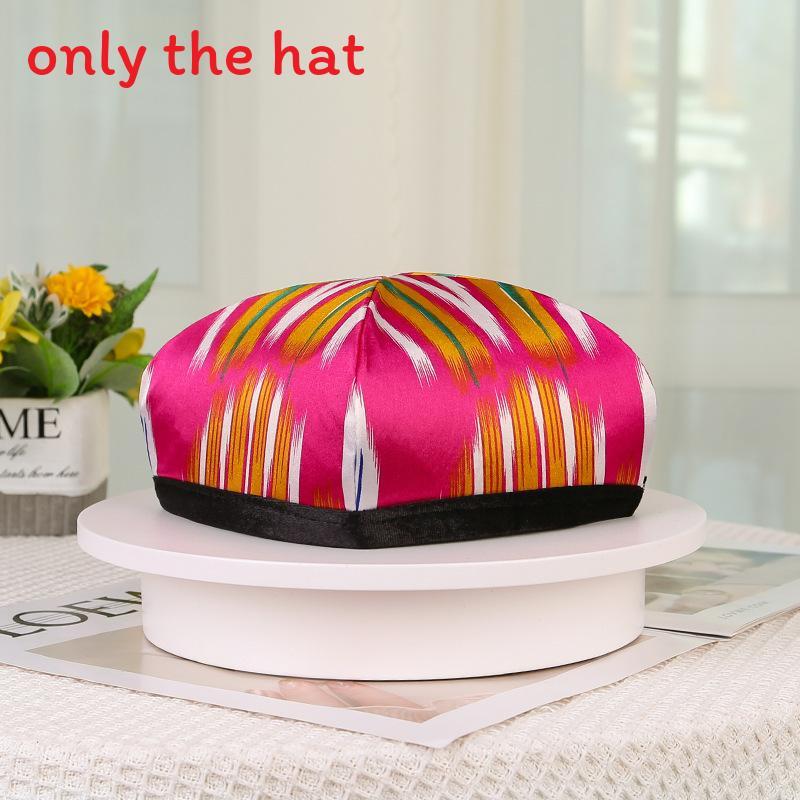 

Ethnic Dance Hat For Adults With Foldable Design For Group Performances Style8