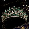 Hot Sales Party Multicolour Tiaras and Crowns for Women Crystal Princess Crown Rhinestone Hair Jewelry Headpieces Bridesmaid