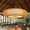 JOYINLED Chinese Style Bamboo Pendant Lights 50CM Room Decor Hanging Light Bedroom Kitchen Restaurant Chandeliers Suspen Lamps