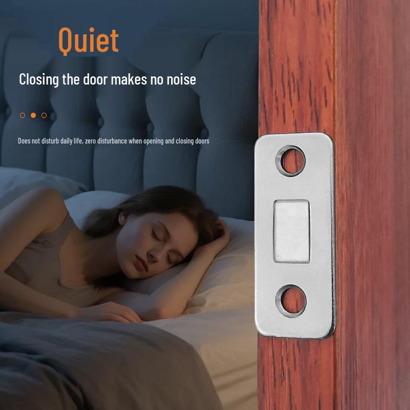 Punch-Free Strong Magnetic Door and Drawer Suction Device