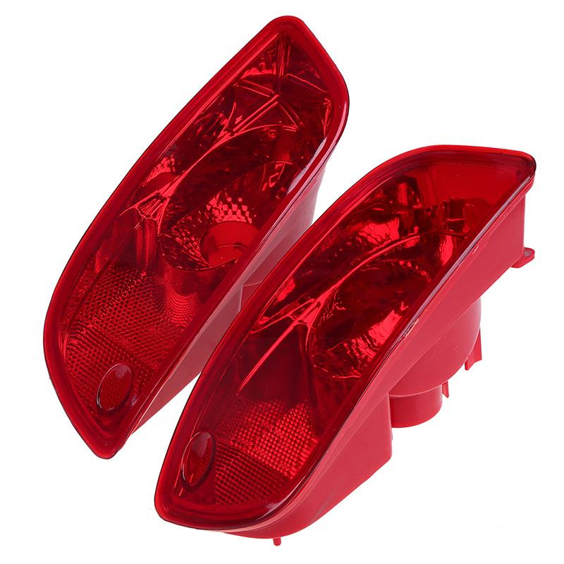 Car Rear Bumper Reflector Lights for Hyundai Santa Fe (CM) 2007-2009 Pre-facelift Tail Fog Light Housing