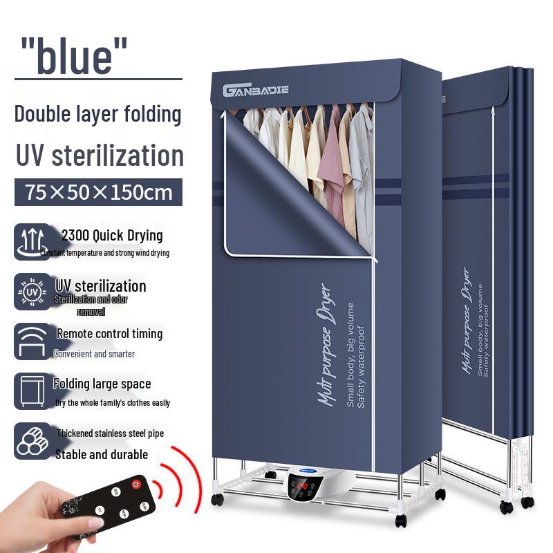 Портативная УФ-стерилизация Быстросохнущая сушилка для одежды с дезодорацией China Plug