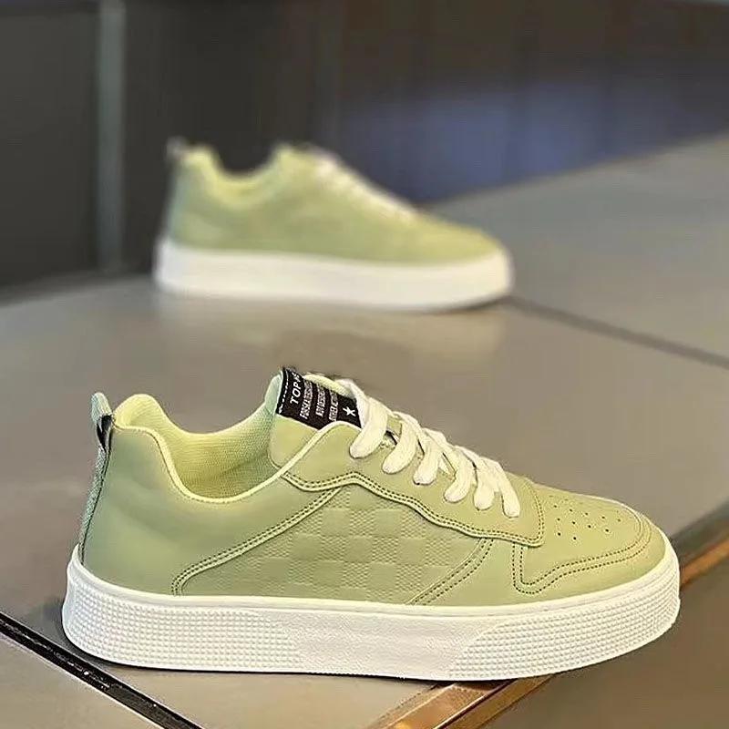 Fashion Mens Sneakers Four Seasons Casual Shoes Lace Up Flats Outdoor Sport Running Shoes for Men Trendy Board Shoes