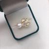 Zhuji Adjustable Camellia Pearl Ring - Natural Freshwater Pearl Jewelry