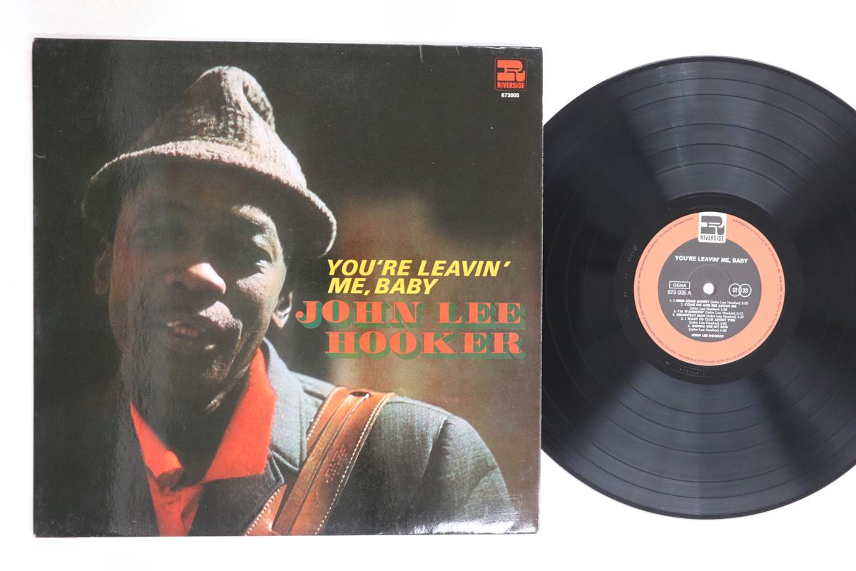

LP Пластинка JOHN LEE HOOKER - You re Leavin Me, Baby 673005 RIVERSIDE 1968 Германия Блюз Б/У