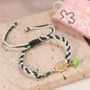Handwoven Handwoven Bracelet Adjustable Couple Bracelet Tennis Racket Bracelet  for Women