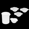 5pcs Epoxy Resin Mixing Cup Silicone Measuring CRAFTS