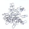 Hooked Hooks Clips Swivel Lure Connector Lock Snap Connector Swivel Connector Fishing Snaps Clips