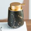 Easy To Press Lotion Soap Bottle Ceramic Gel Hand Sanitizer Bottle Soap Pump Dispensers  Kitchen