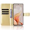 For Vivo S19 5G Leather Phone Case Wallet Crazy Horse Texture