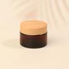 5/10/15/20/30/50/60/100G Dark Tan Cream Bottle Glass Separate Bottle Face Cream Eye Cream Box Travel Empty Cosmetic Container