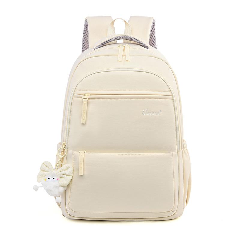 Schoolbag New Large Capacity Backpack College Student School Bag Women's Travel Lightweight Backpacking Travel Commuter Laptop Bag