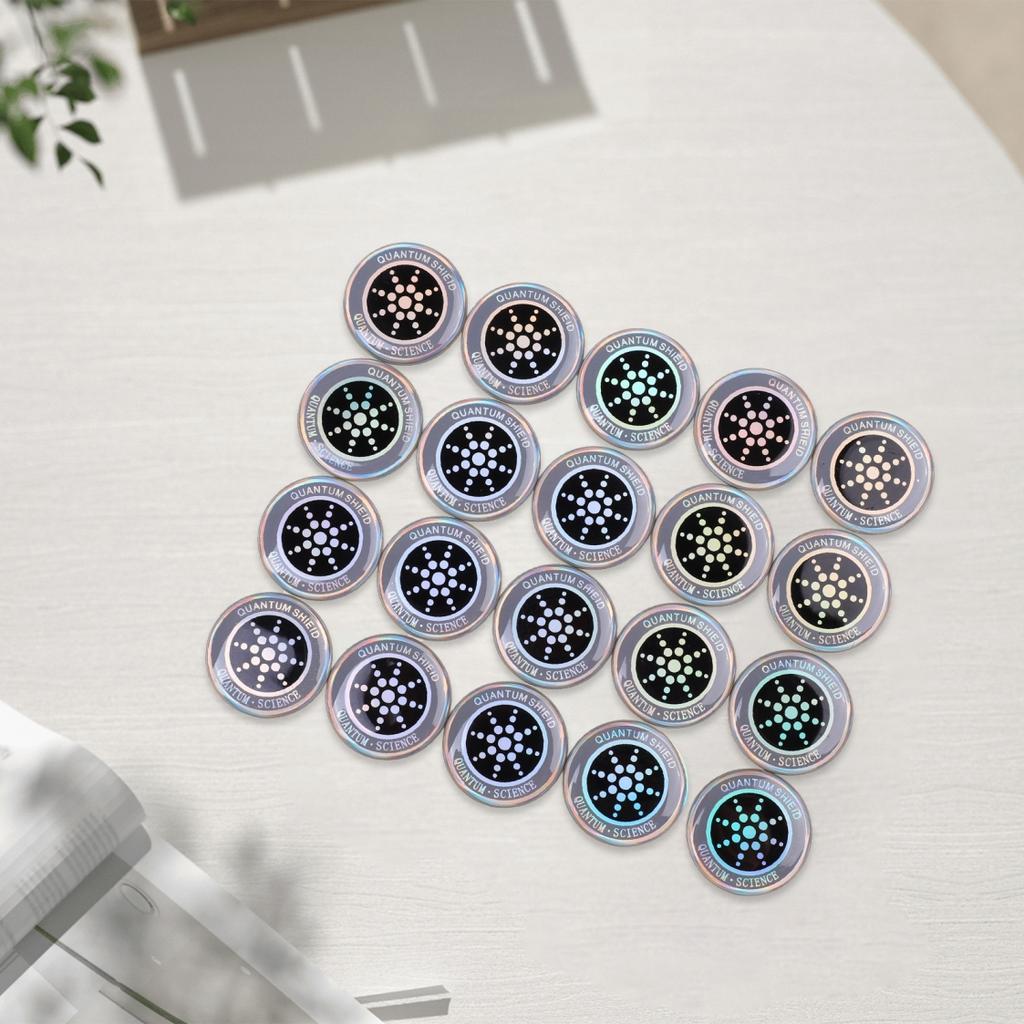Radiation Shielding Stickers 20PCS Non Magnetic EMF Protection for Electronics