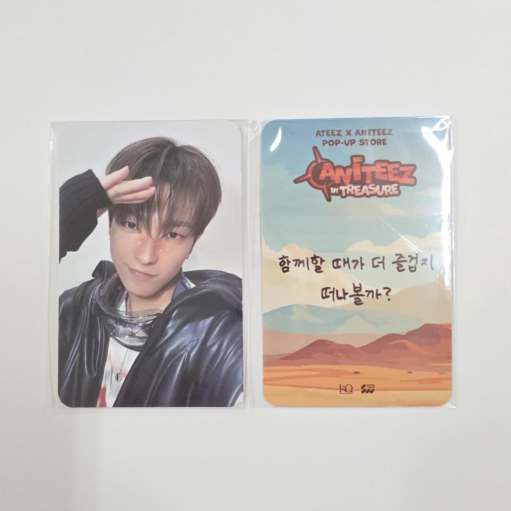 ANITEEZN em Cartão Fotográfico de Evento da Loja Pop-Up TREASURE